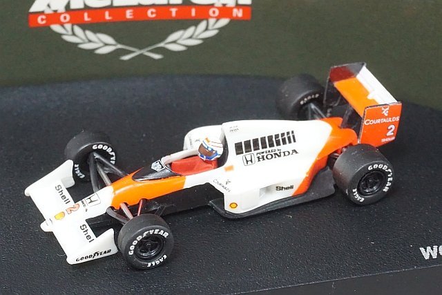 ミニチャンプス PMA 1/87 マクラーレン MP4/5B G.ベルガー 1990 #28 / MP4/5 A.プロスト ワールドチャンピオン 1989 #2 など3点セットの画像3