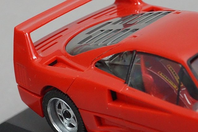 Herpa ヘルパ 1/43 Ferrari フェラーリ F40 レッド ※パーツ破損・欠損有り・外箱欠品の画像3