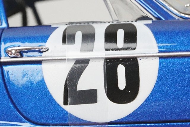 Maisto マイスト 1/18 ALPINE アルピーヌ RENAULT ルノー 1600S (1971) #28 35850_画像7