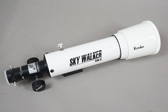 ★ ケンコー・トキナー 天体望遠鏡 SKY WALKER スカイウォーカー SW-0 屈折式 口径50mm 天体・地上両用 ホワイトの画像3