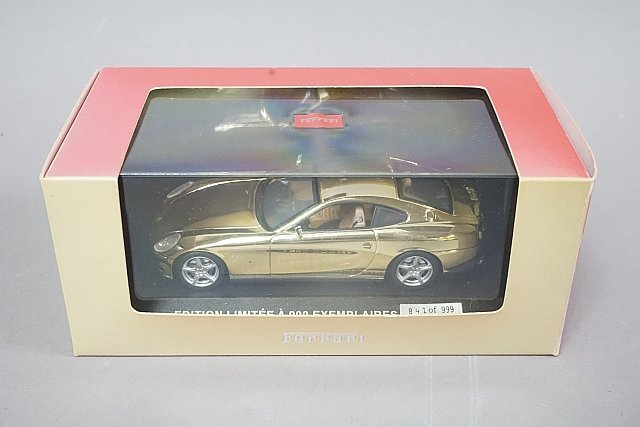 ixo イクソ 1/43 Ferrari フェラーリ 612 Scaglietti スカリエッティ リミテッドゴールドエディション ディーラー特注 COF030の画像5