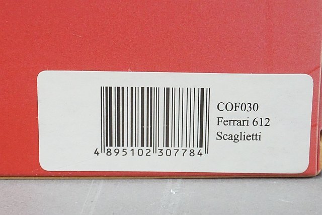 ixo イクソ 1/43 Ferrari フェラーリ 612 Scaglietti スカリエッティ リミテッドゴールドエディション ディーラー特注 COF030の画像7