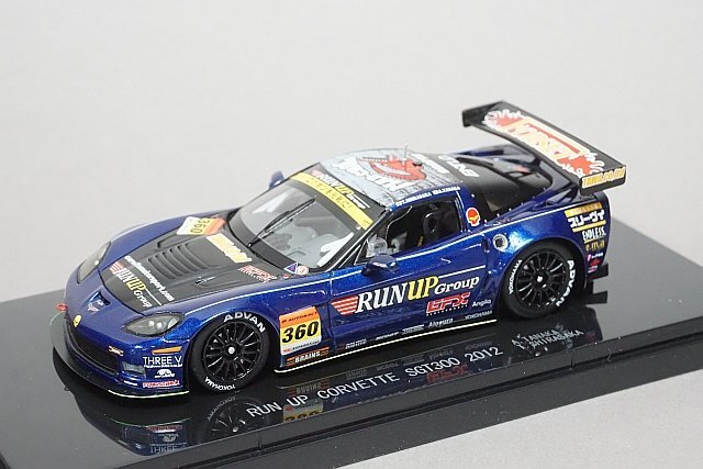 EBBRO エブロ 1/43 RUN UP コルベット スーパーGT300 2012 #360 44760の画像1