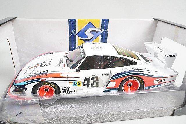 SOLIDO ソリド 1/18 Porsche ポルシェ 935 モビーディック 24h ルマン LM 1978 #43 Martini マルティニ S1805401の画像1