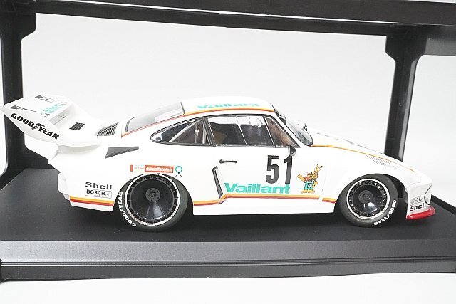 NOREV ノレブ 1/18 Porsche ポルシェ 935 2nd Bergischer Lowe Zolder DRM 1977 #51 Bob Wollek 特注品 187432の画像3