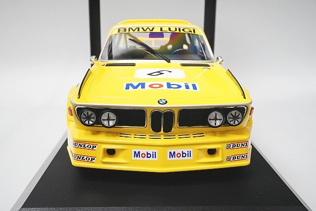 ミニチャンプス PMA 1/18 BMW 3.0 CSL LUIGI RACING VAN HOVE/XHENCEVAL/DIEUDONNE ブランズ ハッチ 500KM 優勝 1979 #6 155792506の画像2