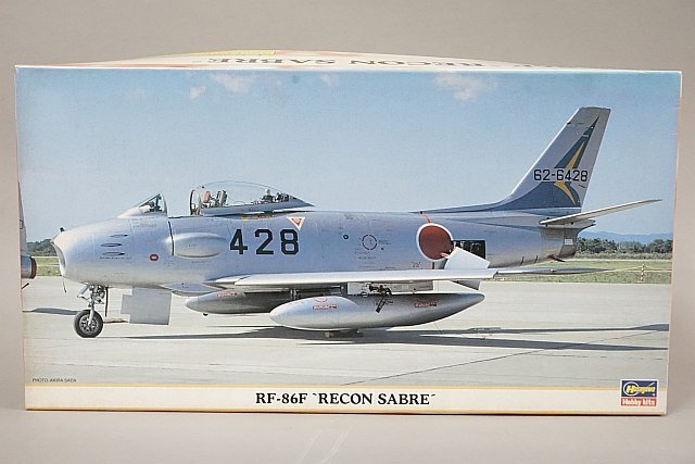 ★ Hasegawa ハセガワ 1/48 日本航空自衛隊 偵察機 RF-86F リコン セイバー プラモデル 09321の画像1