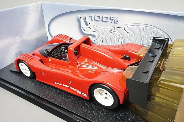 Hot Wheels ホットウィール 1/18 Ferrari フェラーリ 333 SP SKF レッド 29230_画像2