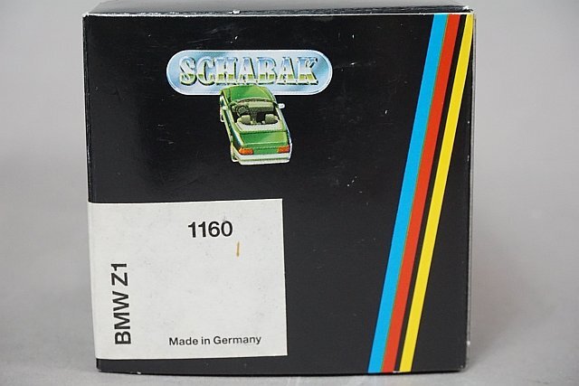 SCHABAK シャバック 1/43 BMW Z1 ガブリオレ レッド 1160の画像7