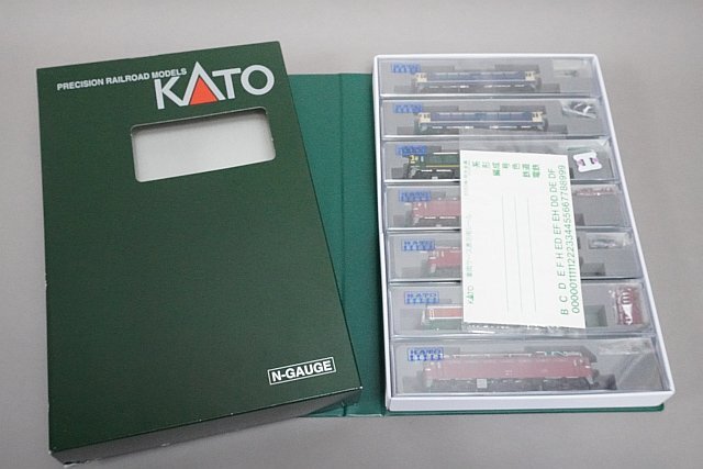 KATO カトー Nゲージ EF65 1000 前期形 / 後期形 / EF81 トワイライトエクスプレス色 / 一般色 / DD51 800 など機関車7両セット_画像6