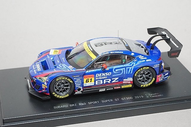 EBBRO エブロ 1/43 SUBARU スバル BRZ R&D スポーツ スーパーGT GT300 2019 #61 45743の画像1