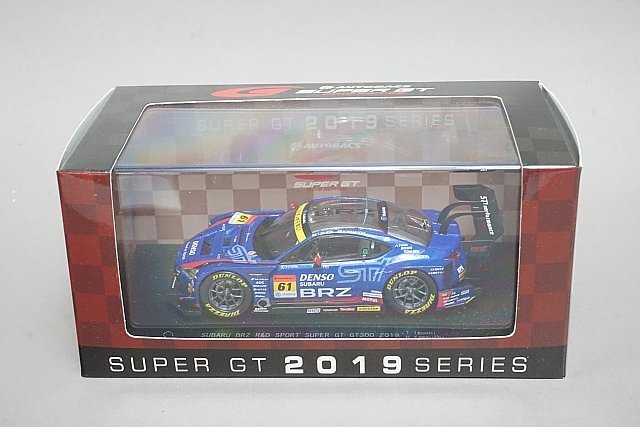 EBBRO エブロ 1/43 SUBARU スバル BRZ R&D スポーツ スーパーGT GT300 2019 #61 45743の画像5