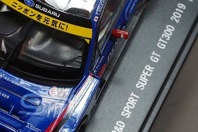 EBBRO エブロ 1/43 SUBARU スバル BRZ R&D スポーツ スーパーGT GT300 2019 #61 45743の画像2