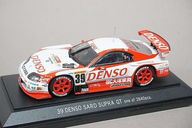 EBBRO エブロ 1/43 Toyota トヨタ デンソー サード スープラ GT JGTC 2004 #39 43593の画像1