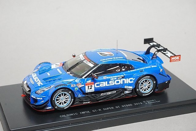 EBBRO エブロ 1/43 NISSAN 日産 カルソニック インパル GT-R スーパーGT 500 2019 #12 45715の画像1