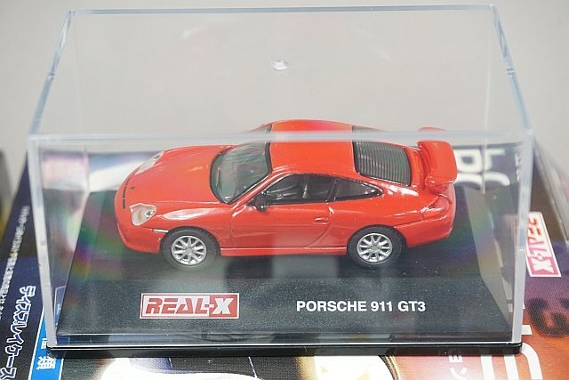 REAL-X real X 1/72 Porsche collection Porsche Cayenne dark gray etc. 6 point set * one part outer box lack of 