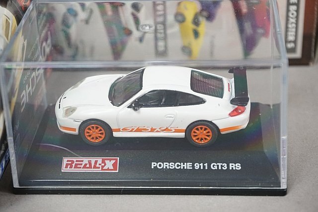 REAL-X real X 1/72 Porsche collection Porsche Cayenne dark gray etc. 6 point set * one part outer box lack of 