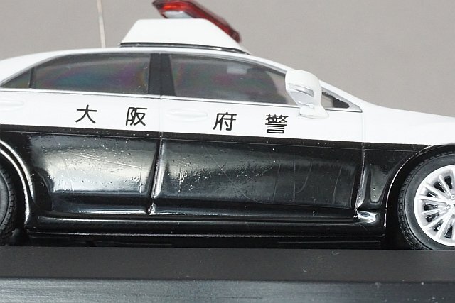 RAI’S レイズ 1/43 TOYOTA トヨタ クラウン (GRS200) 2011 大阪府警察 地域部機動警ら隊車両 110 大阪プラスチックモデル限定 HL431101の画像3