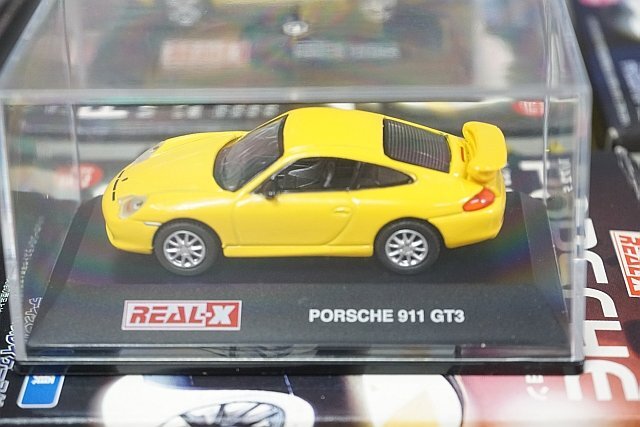 REAL-X real X 1/72 Porsche collection Porsche Cayenne dark gray etc. 6 point set * one part outer box lack of 