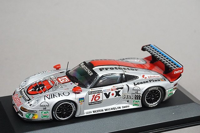 ミニチャンプス PMA 1/43 Porsche ポルシェ 911 GT 1 ルマン 1997 #1 430976632の画像1