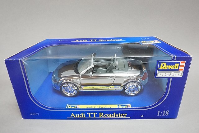 Revell レベル 1/18 Audi アウディ TT ロードスター シルバー 08857 ※難有・ジャンクの画像5