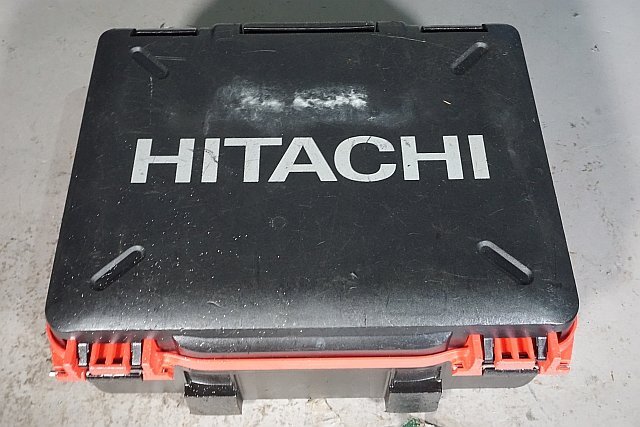 ◎ HITACHI ヒタチ 日立工機 14.4V コードレスインパクトドライバ 充電器 バッテリー２個 ケース付き BSL1450 ※ジャンク品 WH 14DSL2の画像1