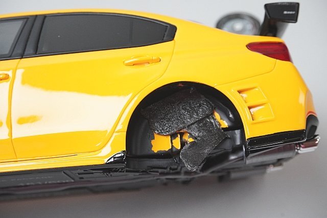 京商 KYOSHO 1/18 S207 NBR チャレンジパッケージ イエローエディション samuraiシリーズ ※難有・ジャンク品 KSR18021Yの画像5