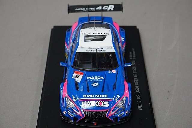 EBBRO エブロ 1/43 LEXUS レクサス WAKO’S 4CR LC500 SUPER GT GT500 2018 #6 45615の画像3