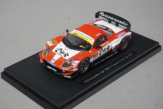 EBBRO エブロ 1/43 TOYOTA トヨタ RYOZANPAKU apr MR-S SUPER GT 300 2006 #777 レッド×ホワイト 43833の画像1