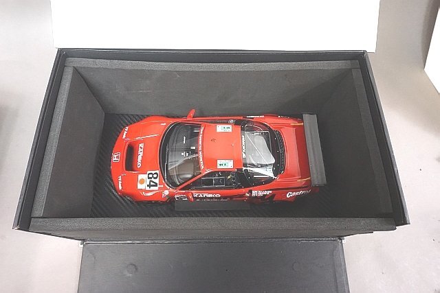 TSM トゥルースケール 1/18 Honda ホンダ NSX チーム国光 ルマン 24h GT2クラス 優勝 1995 #84 TSM151810Rの画像7