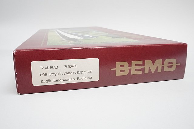 BEMO ベモ HOｍ TTゲージ Crystal Panorama Express クリスタル・パノラミック急行 MOB スイス 外国車両 ※1両欠品 7488-300_画像7