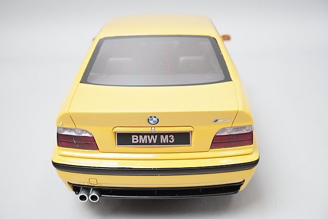 OTTO オットー 1/18 BMW E36 M3 イエロー ※難あり ジャンク品 OT666UVIの画像3