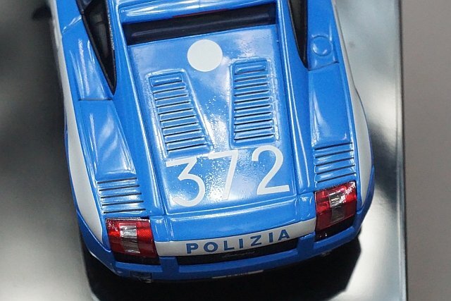 AUTOart オートアート 1/43 LAMBORGHINI ランボルギーニ ガヤルド ポリスカー イタリア警察 POLIZIA ※外箱欠品 54576の画像3