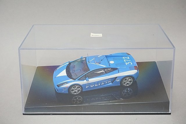 AUTOart オートアート 1/43 LAMBORGHINI ランボルギーニ ガヤルド ポリスカー イタリア警察 POLIZIA ※外箱欠品 54576の画像5