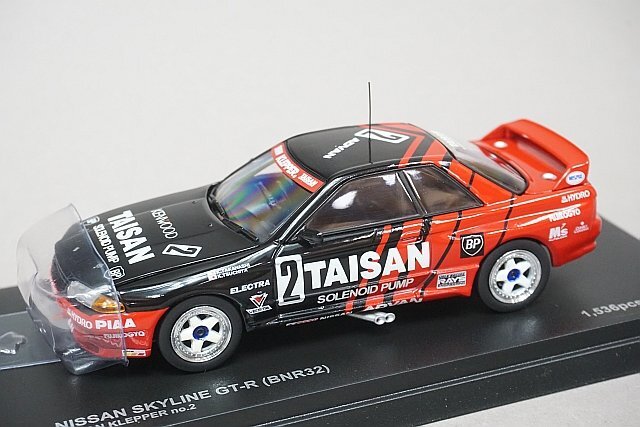 KYOSHO 京商 1/43 NISSAN 日産 スカイライン GT-R(BNR32) TAISAN KLEPPER #2 03225Bの画像1