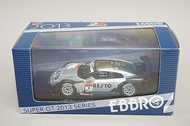 EBBRO エブロ 1/43 NISSAN 日産 レイト モーラ GTR スーパーGT500 岡山テスト 2013 #1 44945の画像3