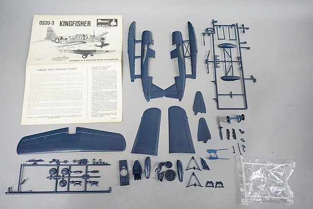 ★ モノグラム 1/48 F-6F ヘルキャット/OS2U-3 キングフィッシャー 2点セット プラモデル 5211の画像5