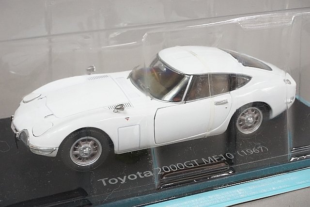 Hachette アシェット 1/24 国産名車コレクション トヨタ 2000GT 1967 ホワイト ※外箱等欠品_画像1