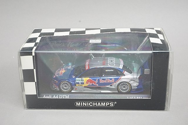 ミニチャンプス PMA 1/43 AUDI アウディ A4 DTM チーム アプト スポーツライン レッド ブル 2005 #1 400051501の画像5