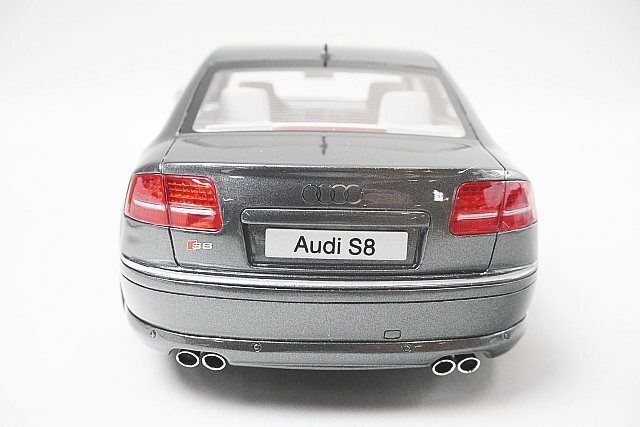 OTTO オットー 1/18 Audi アウディ S8 D3 2008 デイトナ グレー ※難有・ジャンク品 OT205の画像4