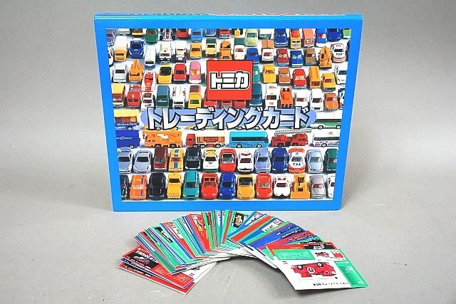 TOMICA トミカ トレーディングカード 専用バインダー / トレーディングカード まとめセット_画像1