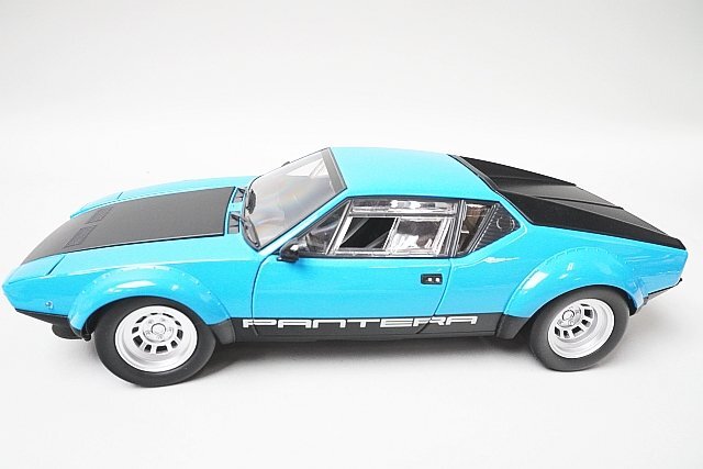 京商 KYOSHO 1/18 DE TOMASO デ・トマソ パンテーラ GT4 1975 ブルー/ブラック 08853BLの画像1