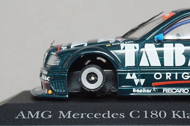 ミニチャンプス PMA 1/43 Mercedes Benz メルセデスベンツ C 180 DTM Team AMG SONAX 1994 #3 ※パーツ破損有り 430943303の画像3