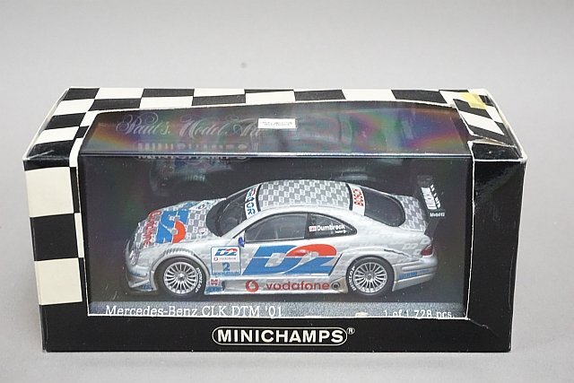 ミニチャンプス PMA 1/43 Mercedes Benz メルセデスベンツ CLK DTM 2001 #2 400013102の画像4