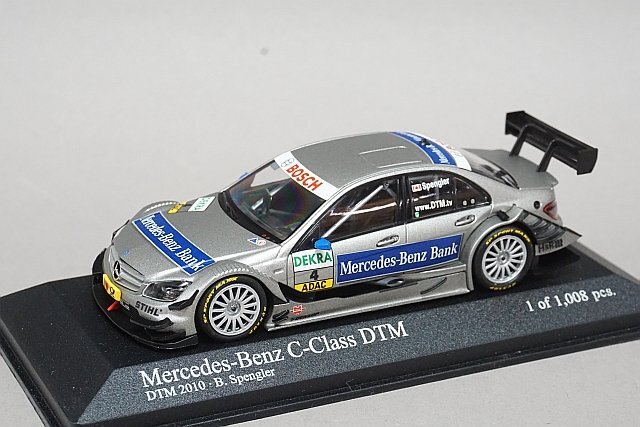 ミニチャンプス PMA 1/43 Mercedes Benz メルセデスベンツ Cクラス DTM 2010 #4 400103904の画像1