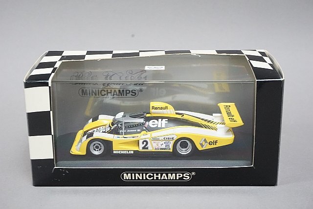 ミニチャンプス PMA 1/43 RENAULT ルノー アルピーヌ A442B ル・マン24時間 優勝 1978 #2 430781102の画像9