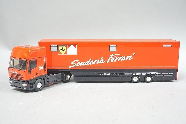 MARQUE ET MODELE F1 Ferrari フェラーリ トランスポーター フランス製 全長約39cm ※本体のみの画像1