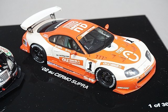 EBBRO エブロ 1/43 富士スピードウェイ 2007 SUPER GT THANKS 100 アニバーサリーセット ゼント セルモ SC430 2007 #38 など2台セット_画像3