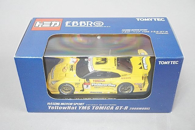 EBBRO エブロ 1/43 イエローハット YMS トミカ GT-R 2008 #3の画像2