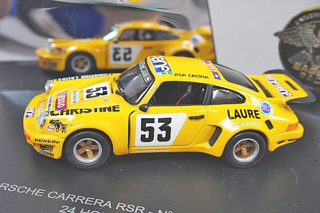 EAGLE COLLECTIBLES / ユニバーサルホビー 1/43 Porsche ポルシェ カレラ RSR CHRISTINE LAURE 24H LM ルマン 1976 #53 E1135_画像1